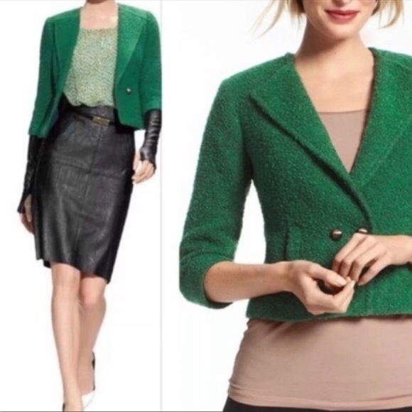 Cabi Ivy Green Blazer Jacket Size 8 - Picture 11 of 11